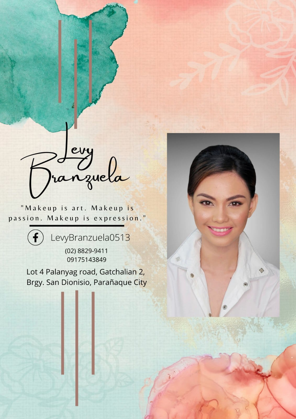 LEVY BRANZUELA SALON Logo